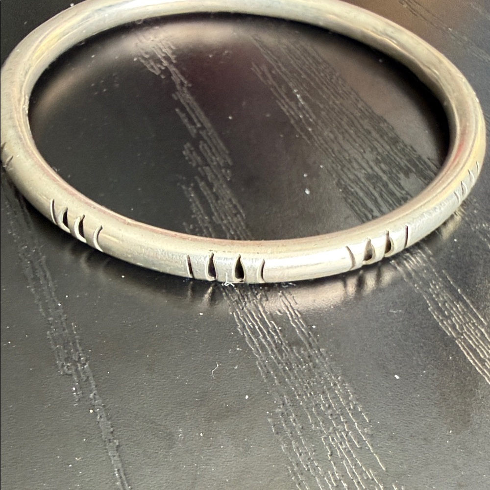Stamped 925 Silver Bangle